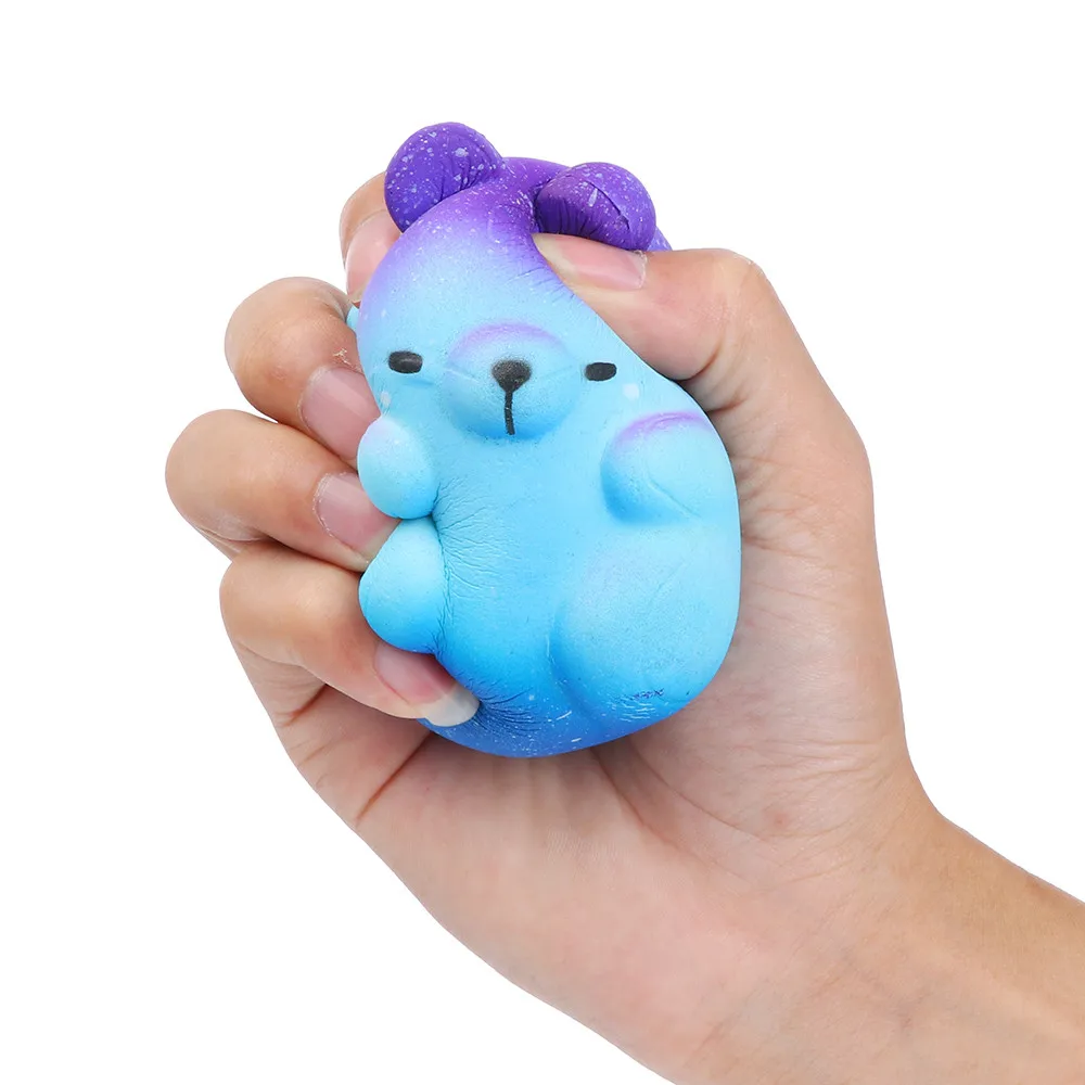 Болотистый Kawaii Animale игрушки Squishies Galaxy хомяк антистресс игрушки медленно нарастающее при сжатии Ароматические снятия стресса игрушки 20-25