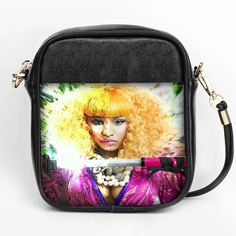 Новое поступление на заказ Nicki Minaj Слинг Сумка на заказ для женщин Слинг сумки на ремне кожа мини девушки Tote вечерние сумки DIY Слинг Сумка