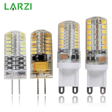 Светодиодный лампы G4 G9 AC DC 12V 220V 1 Вт 2 Вт 3 Вт, 4 Вт, 5 Вт, 6 Вт, 30 Вт 40 Вт 60 Вт галогенная лампа светильник 360 Угол луча люстра-прожектор лампа