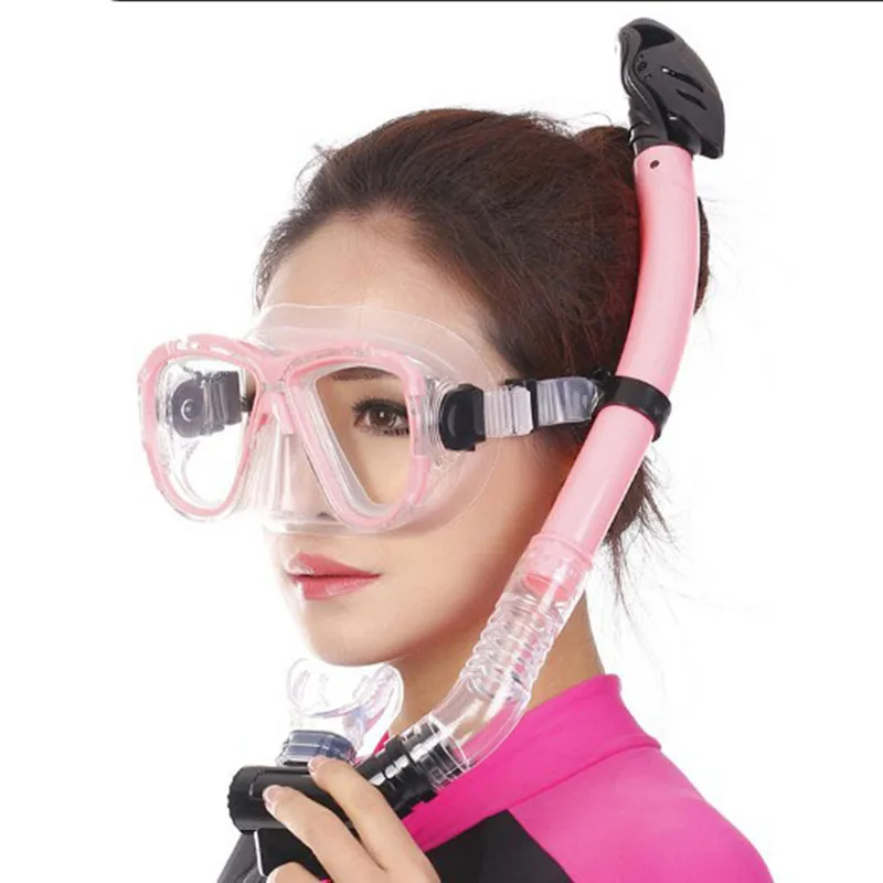 HaLong Wind Adult Diving Mask Case Snorkeling Equipment Tempered