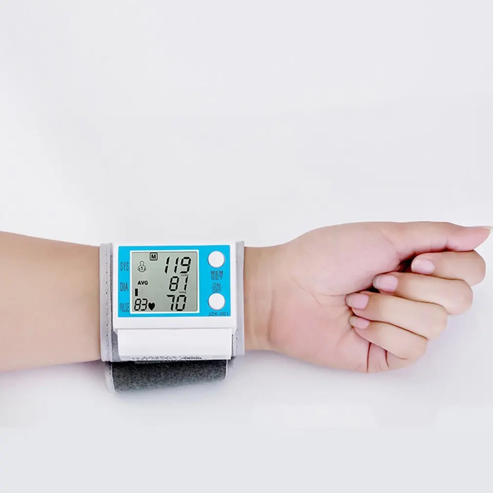 Automatic Digital Arm Blood Pressure Monitor Sphygmomanometer Pressure Gauge Meter Tonometer for Measuring Arterial Pressure new