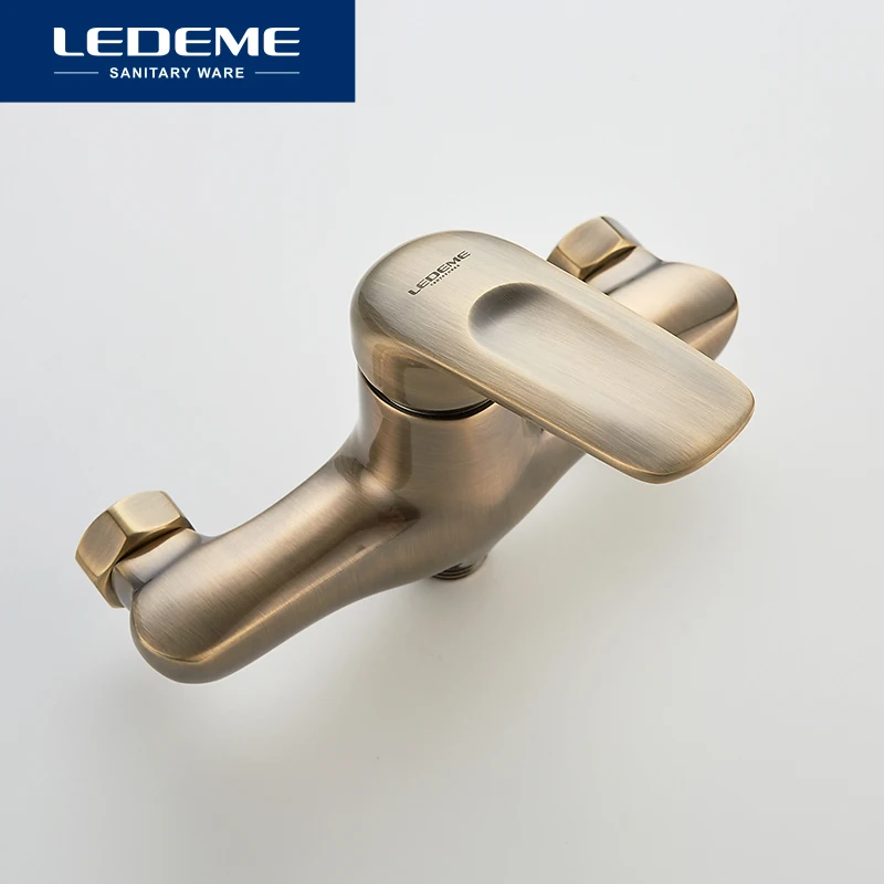 LEDEME Смеситель для душ. кабины латунь Цвет: бронзовый L2048C