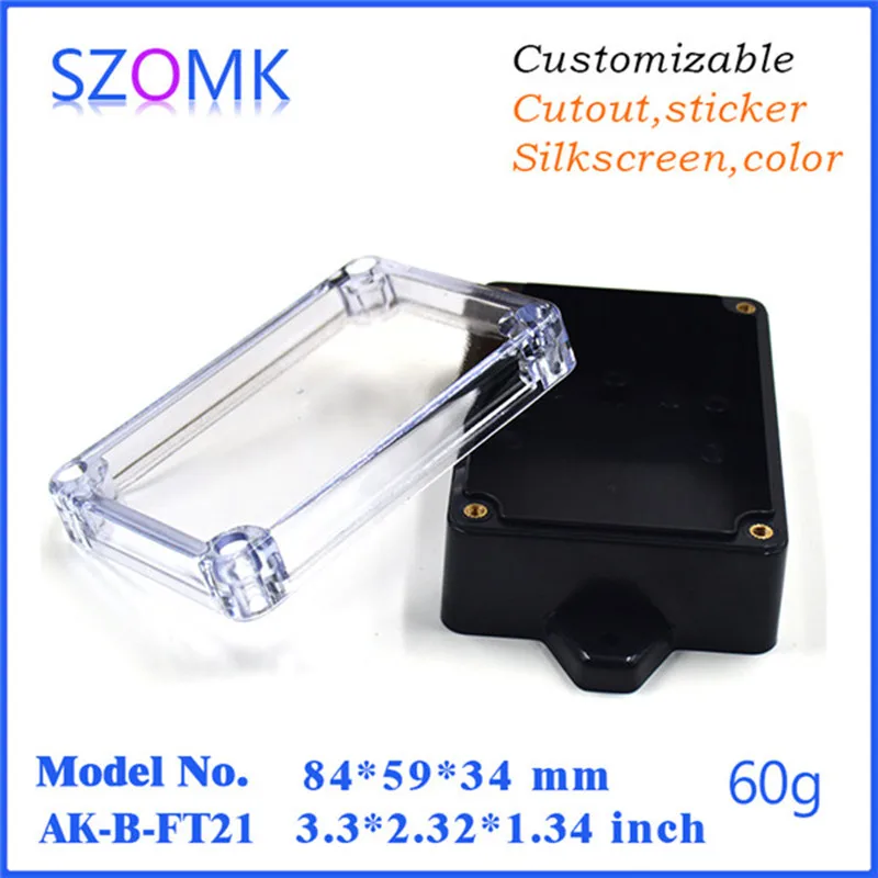 IP65 waterproof plastic enclosure for electronics instrument housing case plastic waterproof device box (7)
