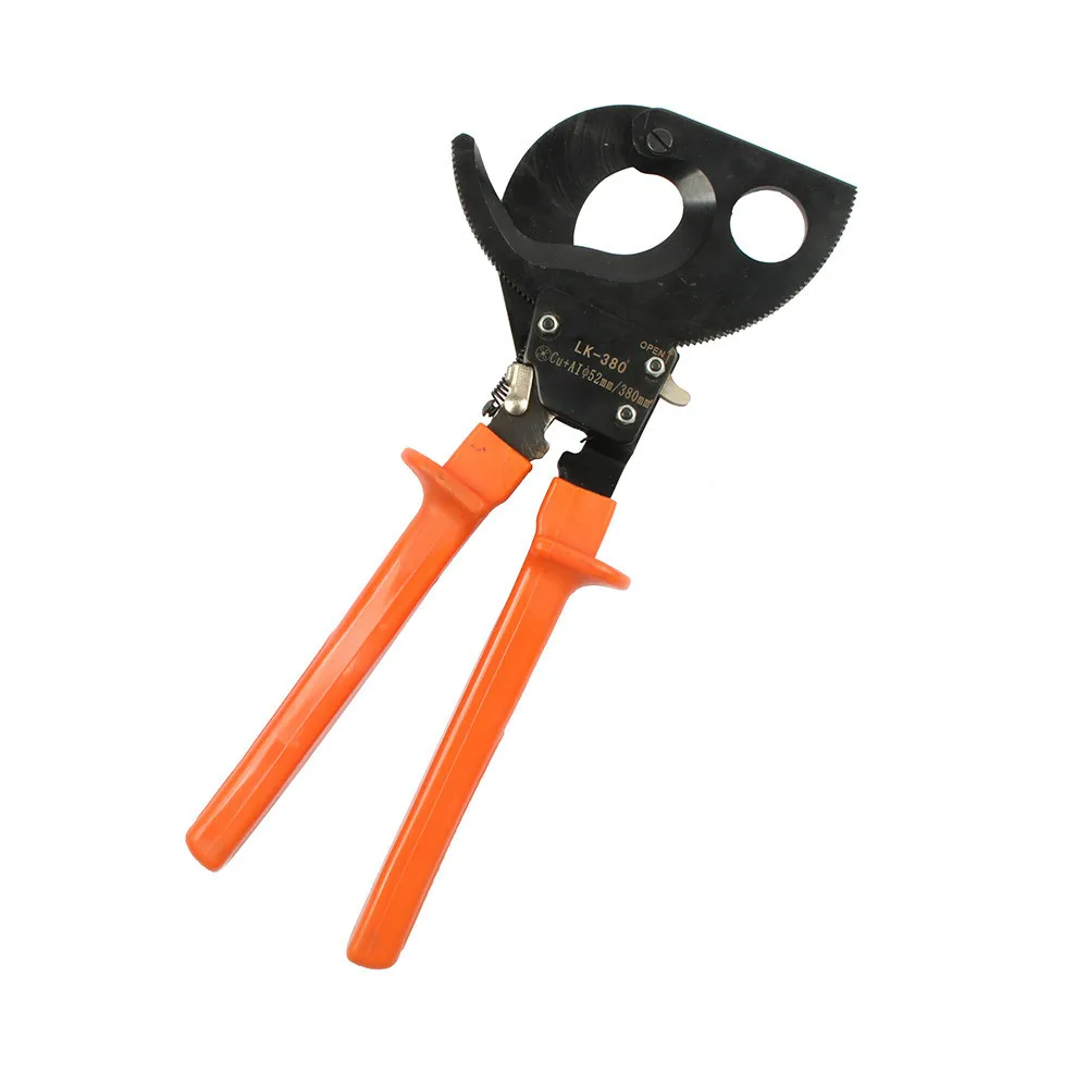 

LK-380 380mm2 Max ratcheting ratchet cable cutter Germany design Wire Cutter Plier, Hand Tool, not for cutting steel wire