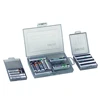 Transparent Hot Portable Hard Plastic Battery Case Holder Battery Storage Boxes for Batteries S/M/L 5