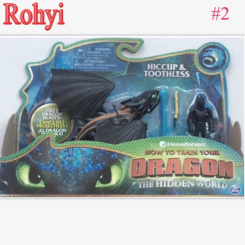 

10 styles 9inch 23cm How To Train Your Dragon Toothless Action figure Light Fury Toothless Toys For Children's Birthday Gifts