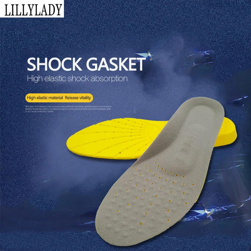 

Sports insole Flat Feet memory foam Sweat Absorbant Running Insoles For Feet Man Women Insoles For Shoes Orthopedic Pad
