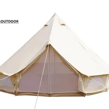 DANCHEL открытый 900D Оксфорд колокольчик палатка для отдыха все сезоны Lunxury для 8-12 человек путешествия Hotle Glamping