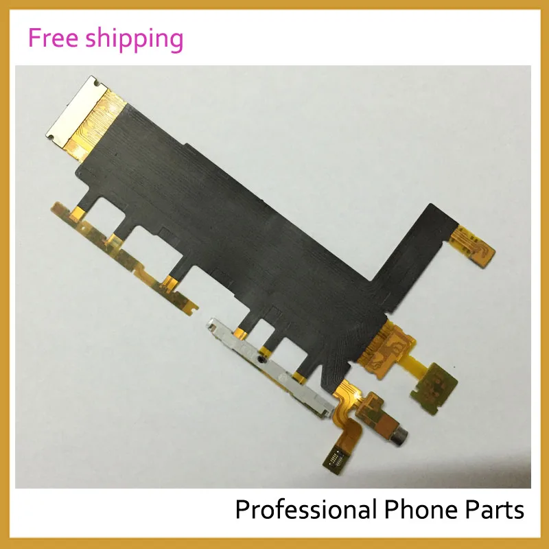 100% Original New Power Switch microphone Flex Cable For Sony Xperia Z3 Dual D6633 Parts In Mobile Phone 100% Original New Power Switch microphone Flex Cable For Sony Xperia Z3 Dual D6633 Parts In Mobile Phone