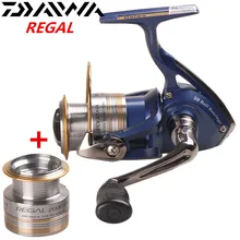 DAIWA REGAL спиннинговая катушка+ запасная Катушка 2000/2500/3000/4000XiA 10BB Pesca приманка для соленой воды рыболовные катушки Carretilha Moulinet Peche