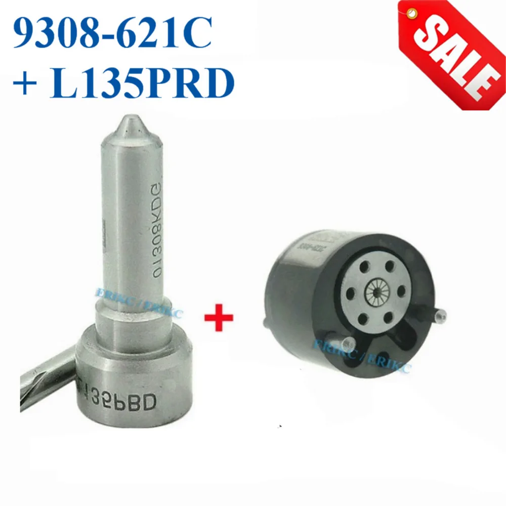 ERIKC Nozzle L135PRD and Valve 9308 621C Injector Overhaul