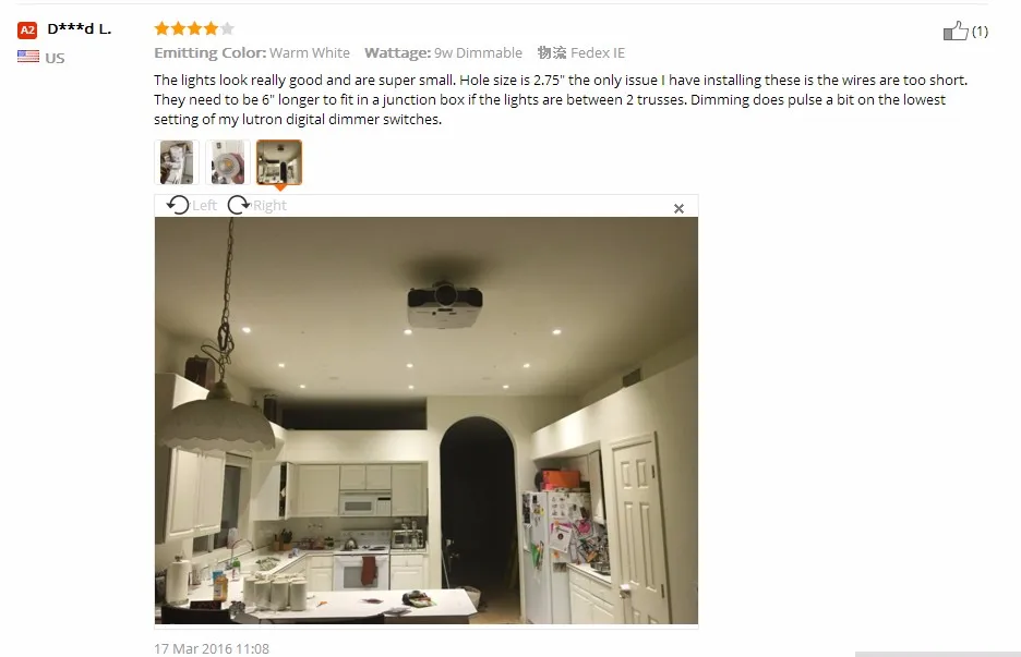 [DBF] 4 Colors Dimmable Recessed LED COB Downlight 6W 9W 3000K/4000K/6000K Decoration Ceiling Spot Lamp AC 110V 220V for Kitchen