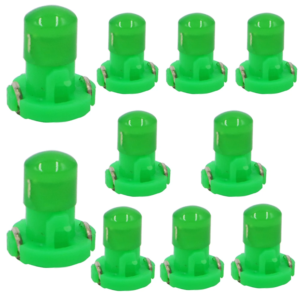YSY 10pcs T3/T4.2/T4.7 Led SMD Dashboard Instrument Cluster Light Car Panel Gauge Speedo Dash Bulbs blue red green white yellow |