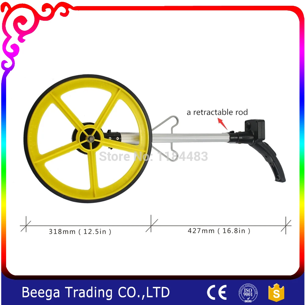 

Digital Measuring Wheel Measuring Wheel Golf Rangefinder Super Wearable Electronic Meter Ruler Tool