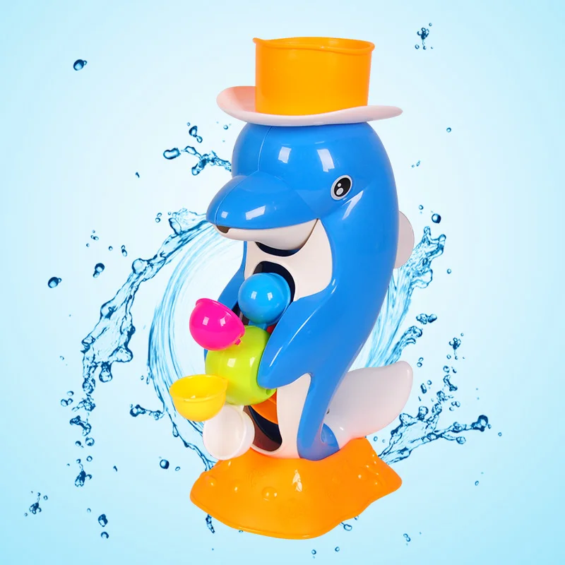 The New Listing Children Faucet Bath Toy Baby Bath Duck Toys In