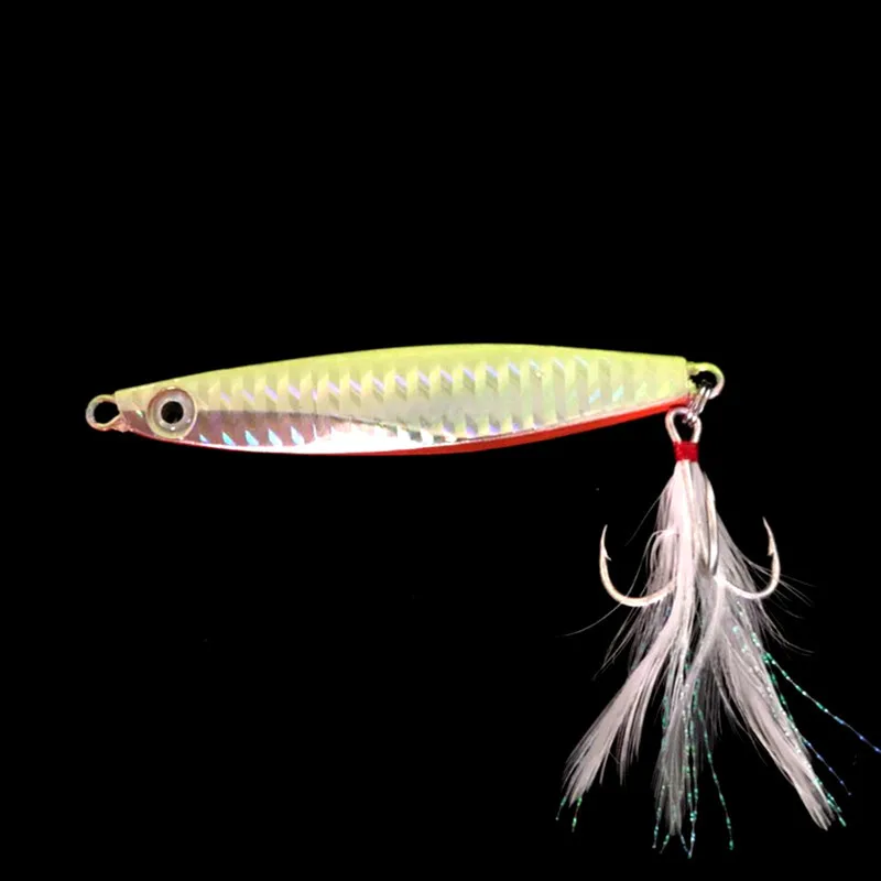 

1 Piece Sale Jigbait Lure 40g 60g Shore Cast Fishing Lures Artificial Hard Bait 8cm 9cm Jigs Minnow VIB Tackle