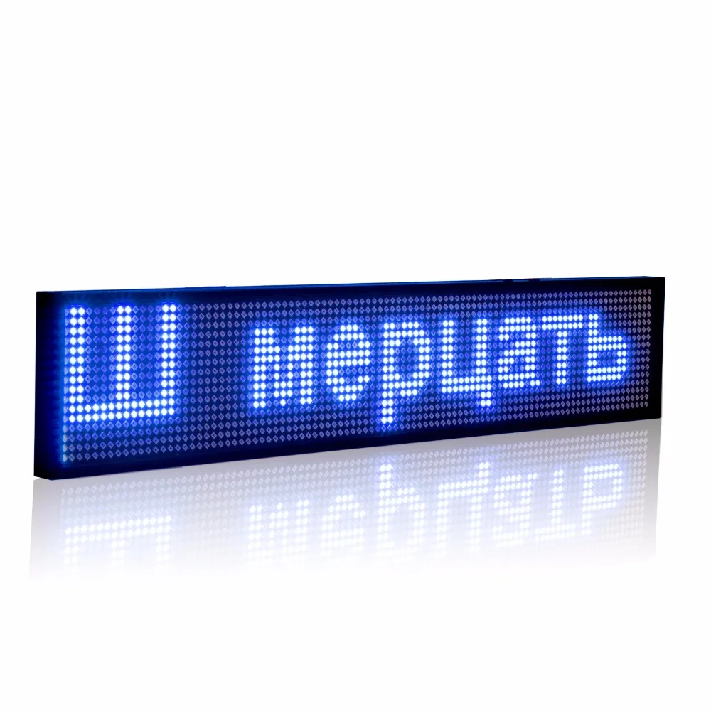 

50cm P5mm SMD Led Signs Android Phone WIFI Remote Control Programmable Scrolling Message Uber Advertising Display Board