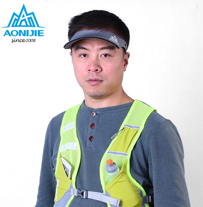 AONIJIE Marathon Reflective Vest Bag Sport Running Cycling Bag for Women Men Safety Gear With 2Pcs 250ML Water Bottles AONIJIE Marathon Reflective Vest Bag Sport Running Cycling Bag for Women Men Safety Gear With 2Pcs 250ML Water Bottles