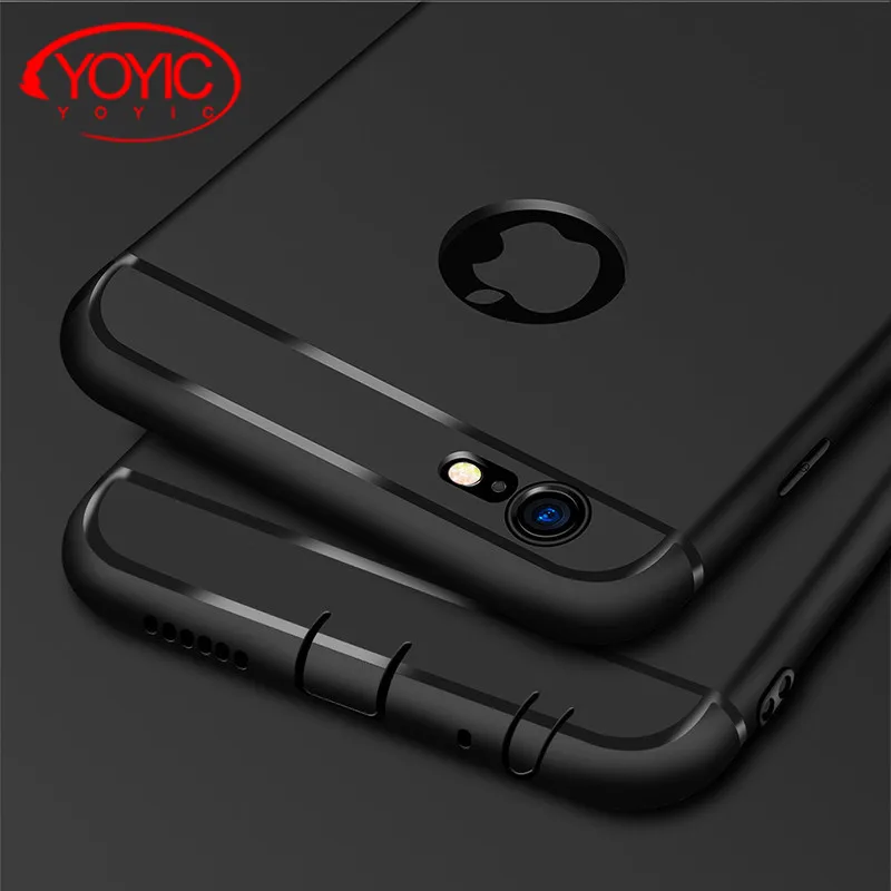 

YOYIC Phone Case For iPhone 8 7 6 6s Matte Soft TPU Case Silicone Cover Case For iPhone 8 Plus 7 Plus 5 5s Case Full Cover
