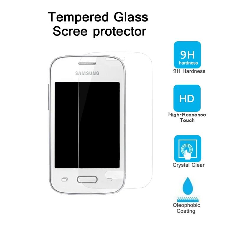 3 &quot0 мм 2.5D 9H Закаленное стекло пленка для Samsung Galaxy Pocket 2 Duos G110B G110H G110M анти