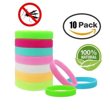 

3/5/10 Pcs Anti Mosquito Bracelet Pest Insect Bugs Control Mosquito Repellent Wristband For Camping Outdoor Kids Mosquito Killer