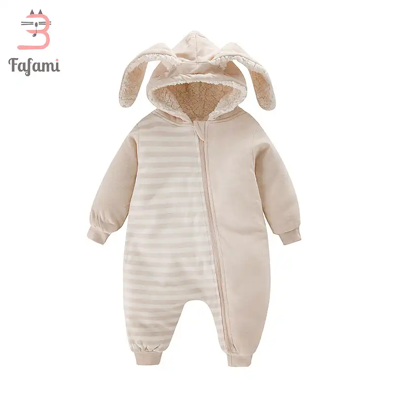 newborn winter romper