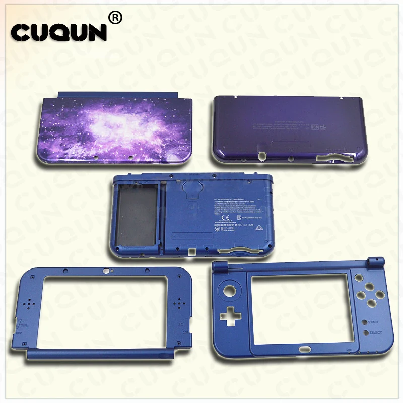 Original Housing Case For new 3DS XL Console Shell Case For new 3DSLL Included 5pcs Without Buttons & Screws