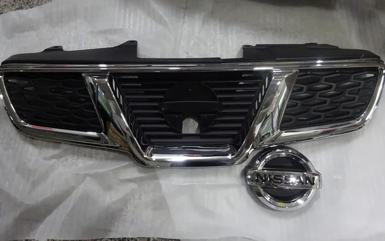 

1pcs ABS Chrome Car front bumper Mesh Grille Around Trim Racing Grills Fit For Nissan Qashqai 2008 2009 2010 2011 2012 2013