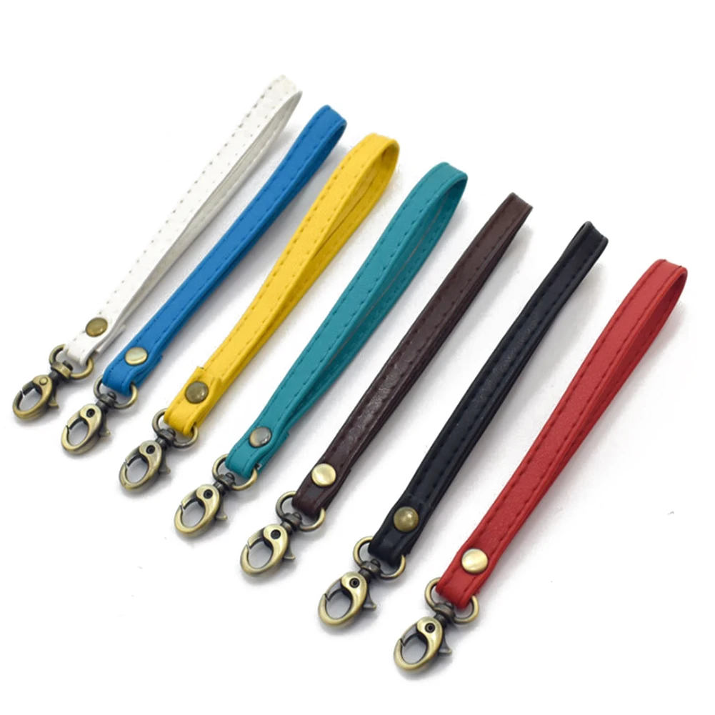 

Portable Women Men Handbag Bag Strap DIY Replacement Wallet Coin Bag Belt Handle PU Leather Short Wallet Bags Belts Blue Black