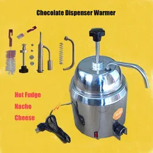 110 V/220 V диспенсер для шоколада горячего шоколада Горячий Шоколадный нагреватель машина горячего Fudge Nacho сыра диспенсер теплее