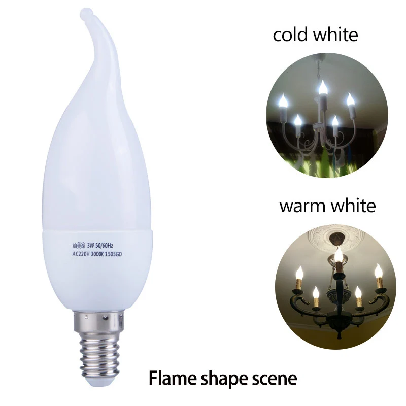 10 piezas Bombilla LED E14 bombillas de luz 3 W 5 W Bombilla lámpara de Led 220 v ampolla Led para lámpara de proyector para la decoración de la casa 10 piezas Bombilla LED E14 bombillas de luz 3 W 5 W Bombilla lámpara de Led 220 v ampolla Led para lámpara de proyector para la decoración de la casa