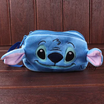 

Jack Skellington / Stitch Plush Doll Plush Makeup Bag Cosmetic Bag Kawaii Pencil Case Soft Stuffed Toys Dolls 20x15cm