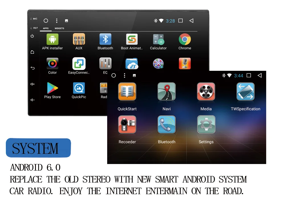 Best SZBULOAI Android 8.1 System 16G Memory Touch Screen 7 Inch HD Car Bluetooth MP5 Player 2 DIN Universal GPS Navigation WIFI 3
