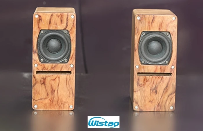 IWISTAO HIFI динамик 2 дюйма полный спектр лабиринт структура деревянный 2X10 Вт 4 Ом 84 дБ