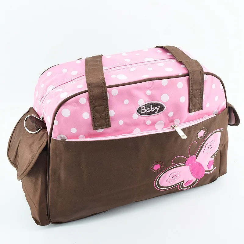 CROAL CHERIE 411730cm Tote Nappy Bag Organizer Butterfly Style Baby Care Bag For Stroller Diaper Bags With Diaper pad  (10)