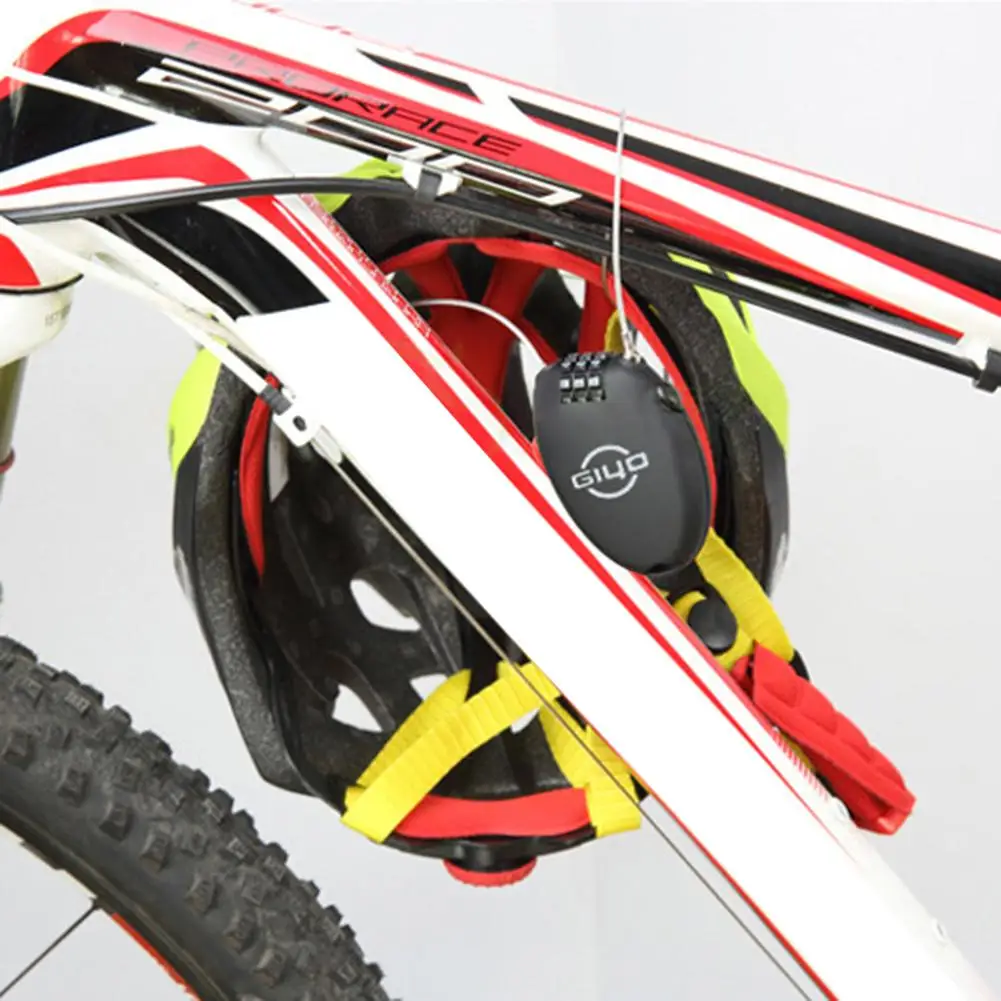 

Mini Password Lock Anti-Theft Backpack Lock Mountain Bike Lock Electro-Mobile Fixed Gear Cable Lock Bicycle Accessories