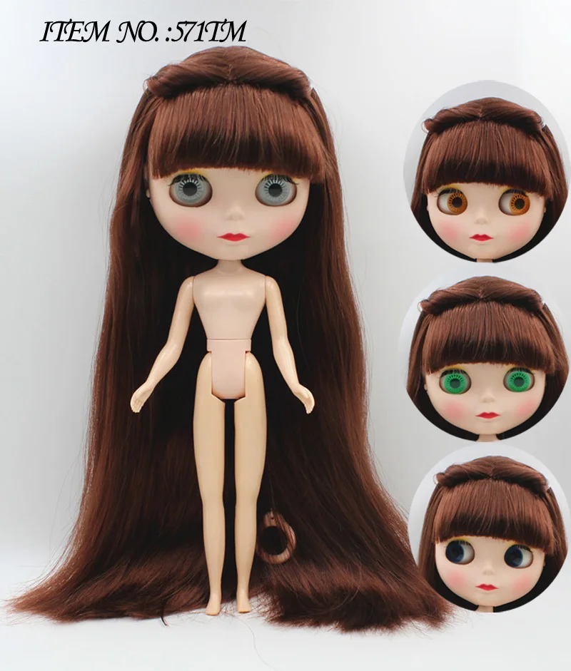 Акция Цена BJD шарнир 10 11 подставка DIY Обнаженная кукла Blyth подарок на день рождения