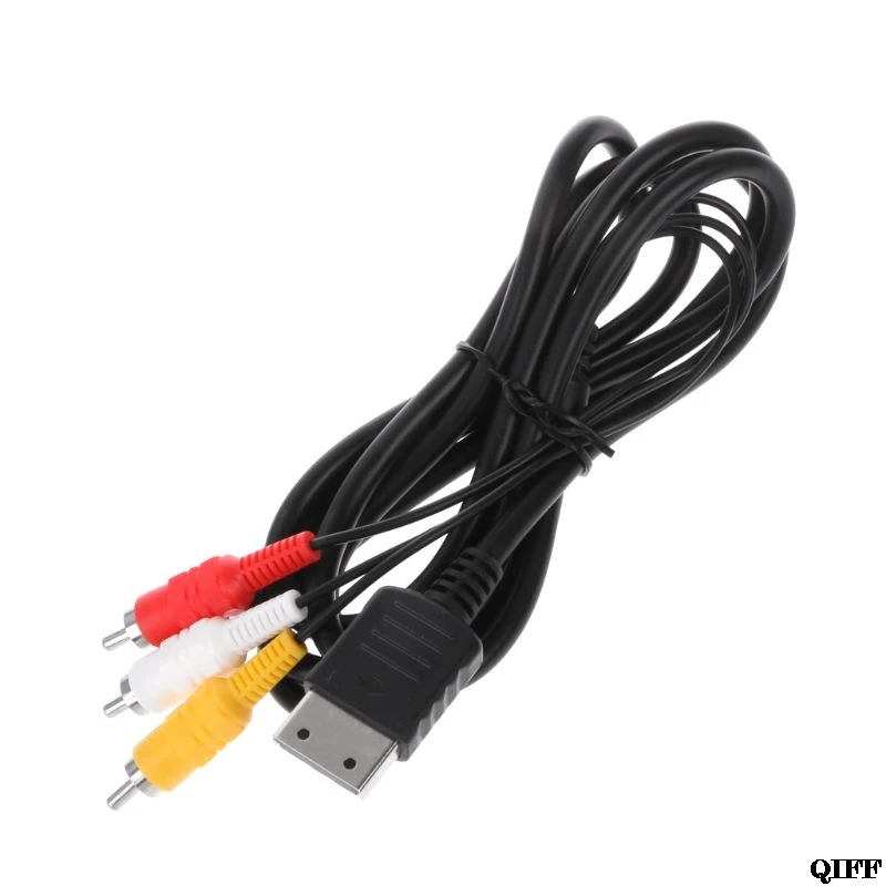 

Drop Ship&Wholesale 1.8M/6FT RCA Audio Video AV Stereo Composite Adapter Cable For Sega Dreamcast APR28