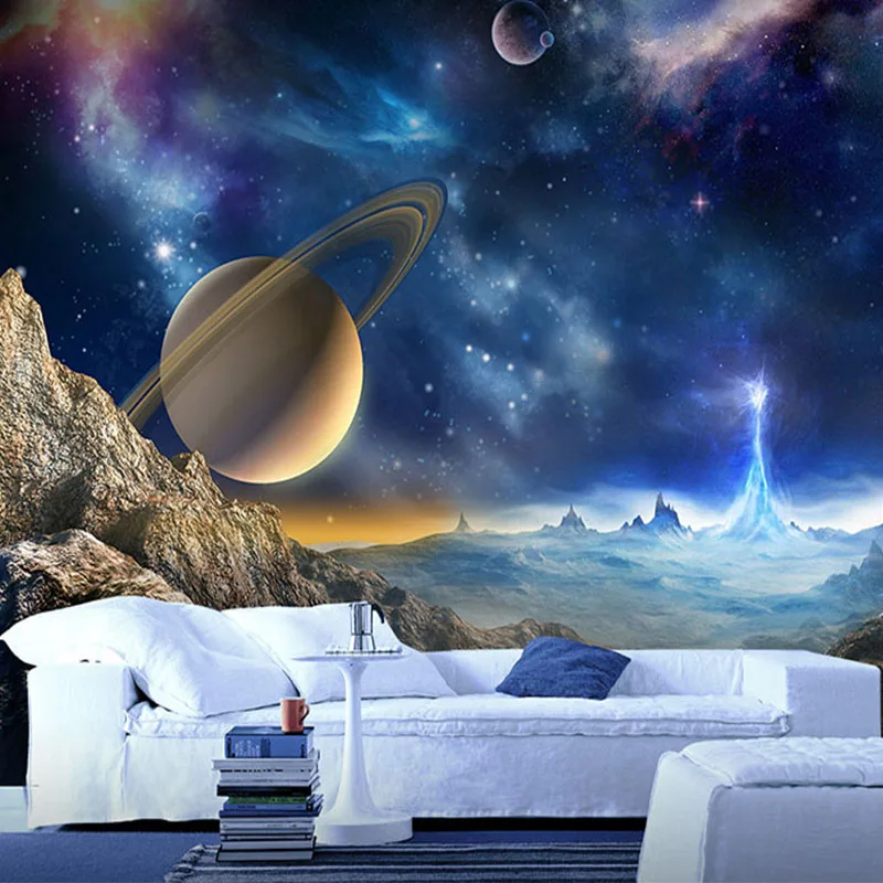 Space Universe Planet Earth Star Wall Mural Wallpaper Picture Self Adhesive 1072 