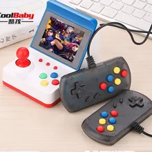 Coolbaby 360 игры 3 дюйма высокой четкости Цвет Экран Мини Ручной Аркада ДВОЙНОЙ КОНСОЛИ Ностальгический Дети Ретро игры