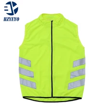 HZYEYO высокая видимость светоотражающий жилет рабочая одежда мотоцикл Велоспорт Спорт на открытом воздухе Светоотражающая одежда безопасности, D-9918