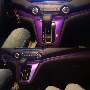 

Car-Styling 3D/5D Carbon Fiber Car Interior Center Console Color Change Molding Sticker Decals For Honda CRV 2012-2016