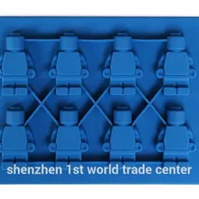 200 шт./лот Робот Ice Mold Силиконовые Ice Cube лоток Приготовление мороженого