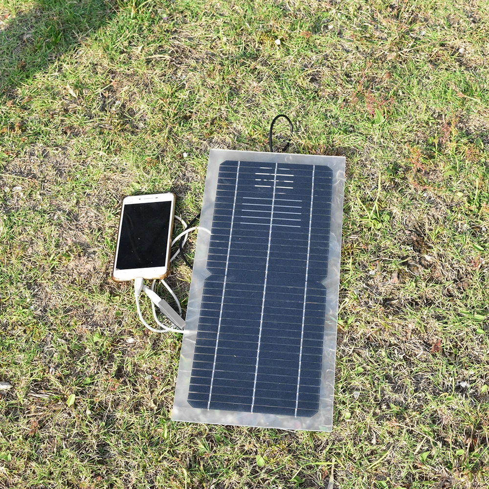 XINPUGUANG 12 В 10 Вт солнечная панель с USB крокодил клип автомобильное зарядное устройство placa Солнечный cargador painel panneau solaire 10 Вт 5 В выход