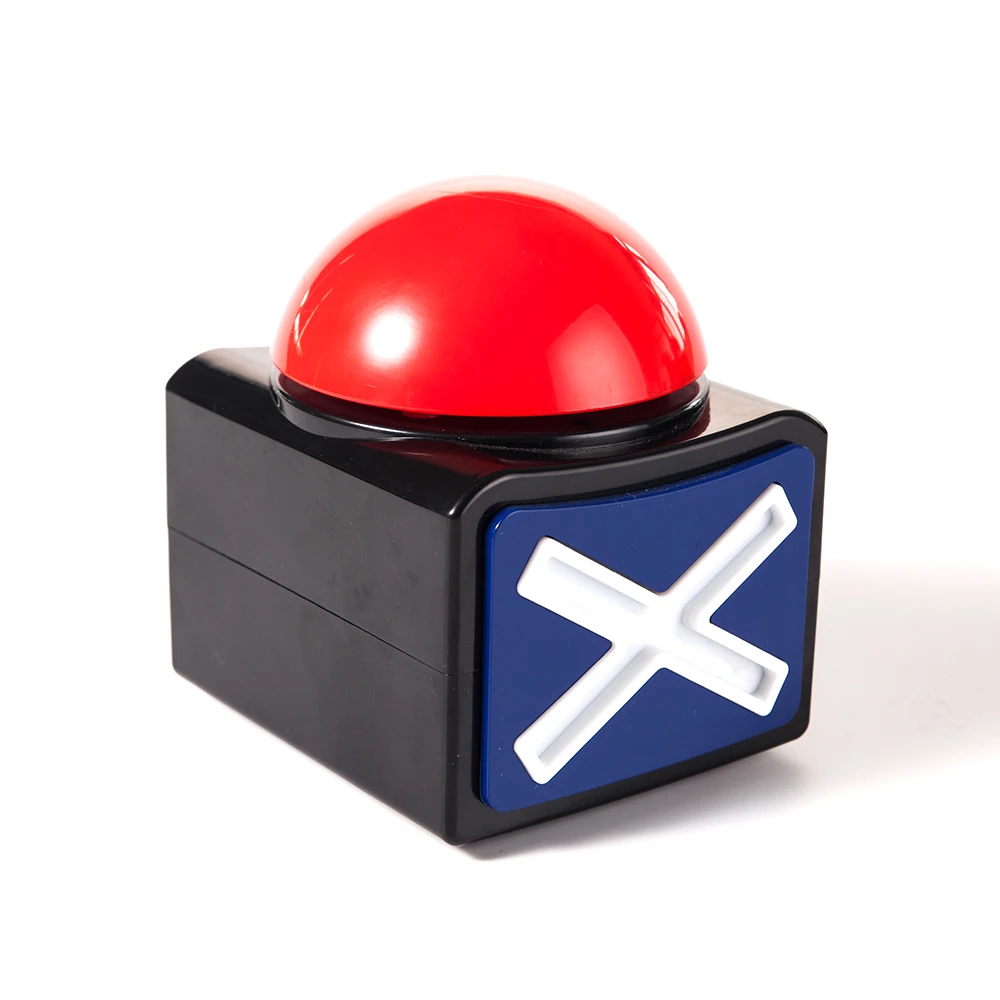 Mealivos XL Buzzer Кнопка будильника со звуком и светом мелочи викторины игры|Сувениры
