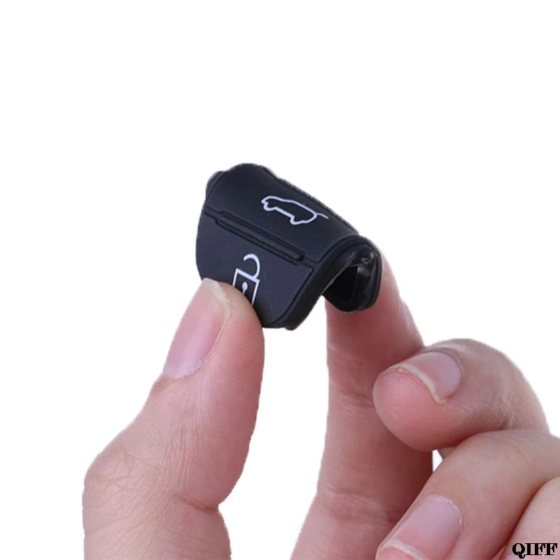 

2Pcs 3 Button Remote Key Fob Case Rubber Pad For Hyundai I10 I20 I30 Flip Key Key Shell Case For Car May06