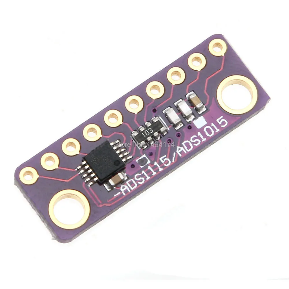 WQScosea Q8S 40 ADS1115 I2C ADC модуль с 4 канальным программируемым усилителем низкого