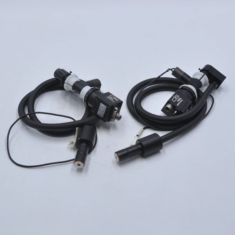 

CIS VGA G22V31ACL VCC-G22V31ACL Black and white CCD high-speed industrial camera DC12V 2.5W with lens