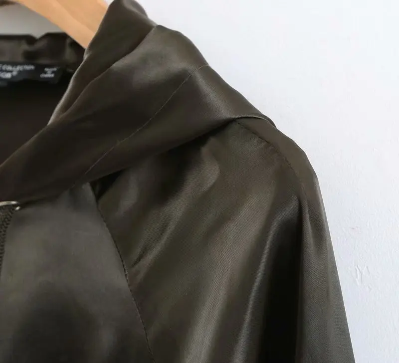 price reduction  2019 safari style Women front pockets casual jacket ladies long sleeve drawstring loose outwear coa