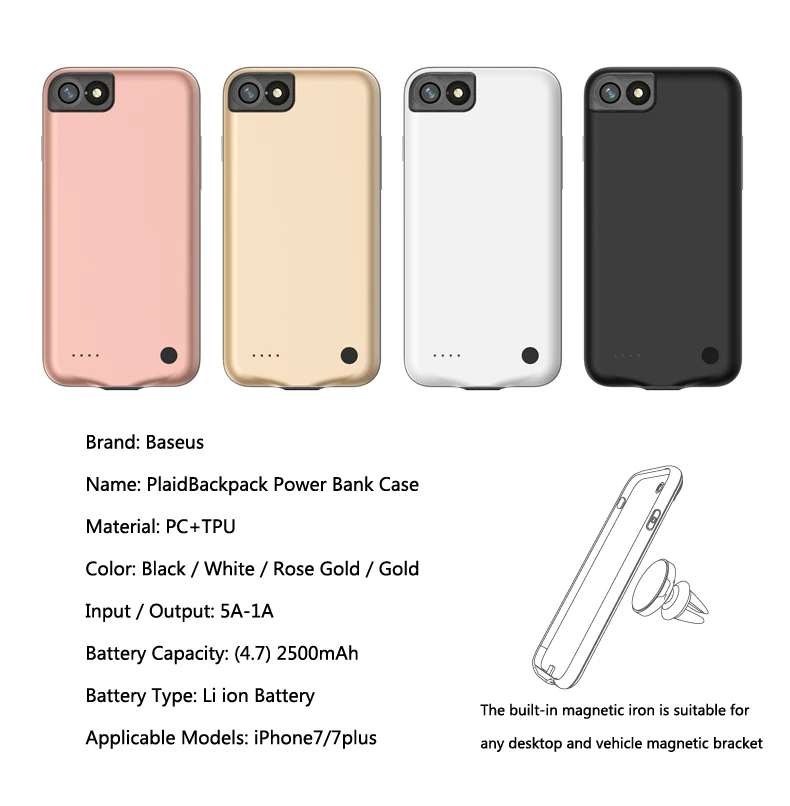 rose gold iphone 7 charger case rose gold iphone 7 charger case